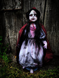 Red Zombie Hood Horror Doll