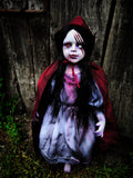 Red Zombie Hood Horror Doll