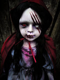 Red Zombie Hood Horror Doll