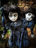 Neena & Nadine conjoined twins Horror Doll