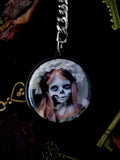 Porte-clés rose Santa Muerte