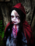 Red Zombie Hood Horror Doll