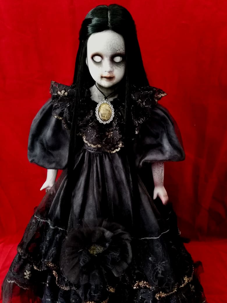 gothic porcelain dolls Best Sale OOAK GOTHIC CREEPY HORROR DOLLS