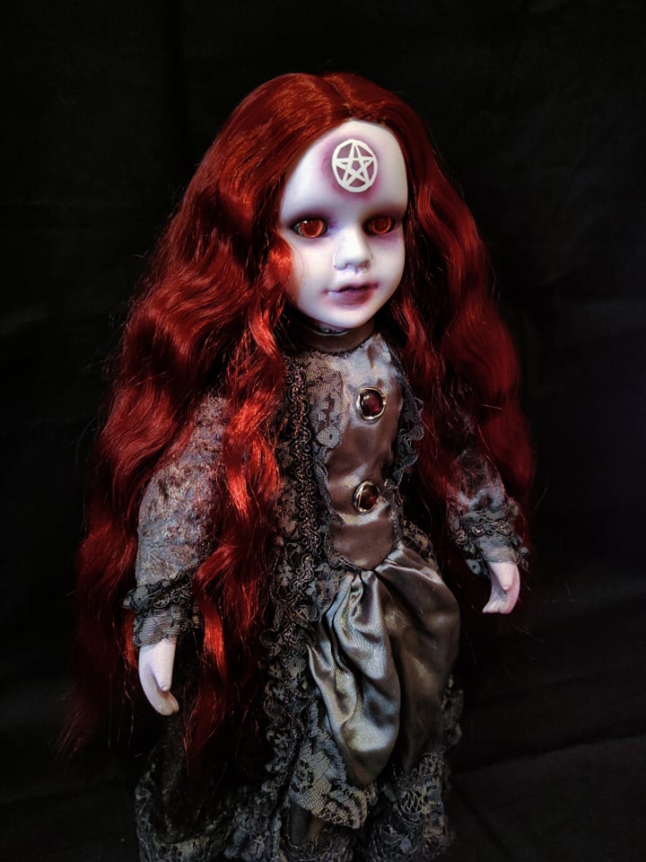 Little terrors, horror, doll hotsell handpainted