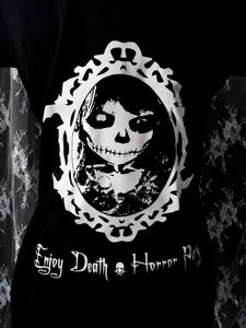 Santa Muerte T-shirt (U shaped neck)