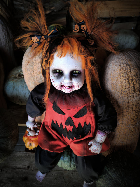 Pumpkin Horror Doll