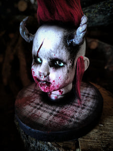 Devious Devena Horror Doll's Head